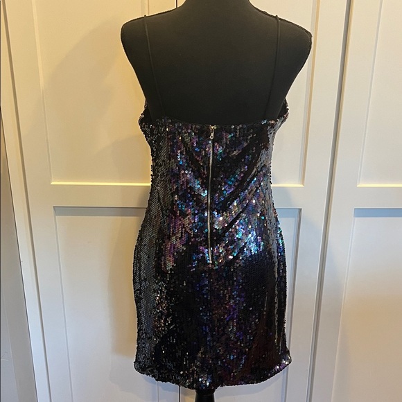 Multi-color Sequin Dress - Picture 5 of 9